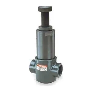 HAYWARD POOL PRODUCTS INC HAYWARD POOL PRODUCTS INC PR10075T Pressure Regulator Trap 3/4" PVC/FPM 5-75 psi — product photo