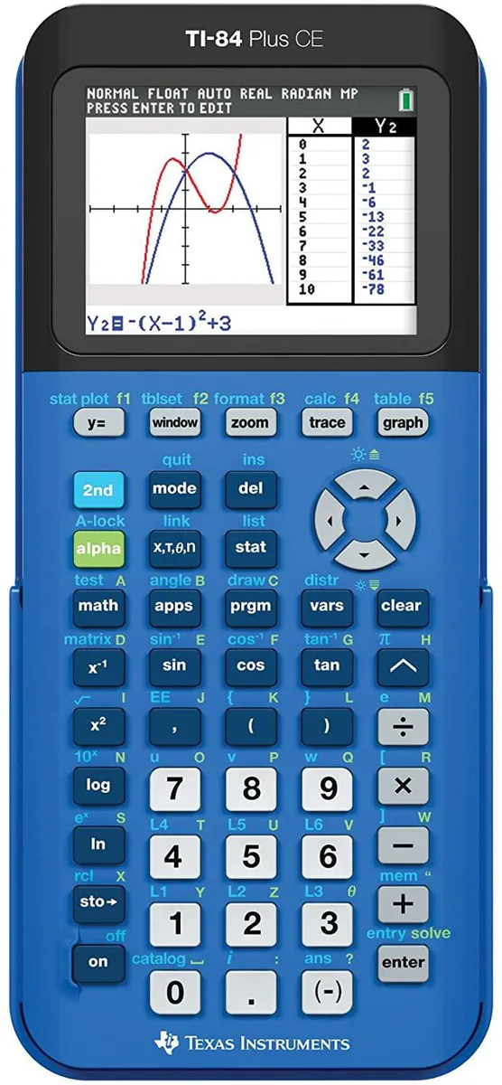 Texas Instruments Texas Instruments TI-84 Plus CE Graphing Calculator 320 x 240 2.80 — product photo