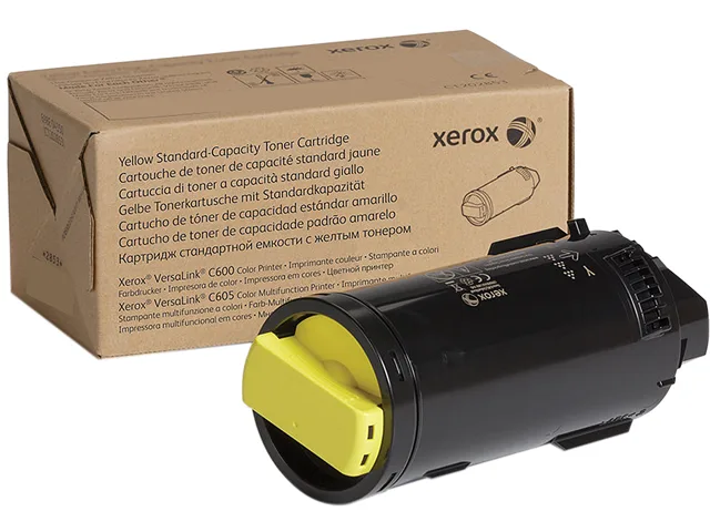 XEROX Xerox 106R03898 Yellow Standard Capacity Toner Cartridge 6000 Pages — product photo