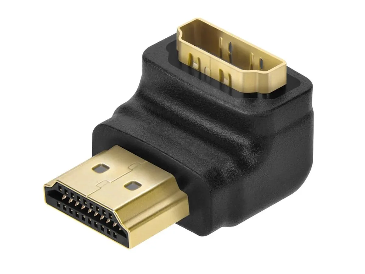 Monoprice Inc. Monoprice 103733 HDMI Port Saver Male to Female 90 Degree — product photo