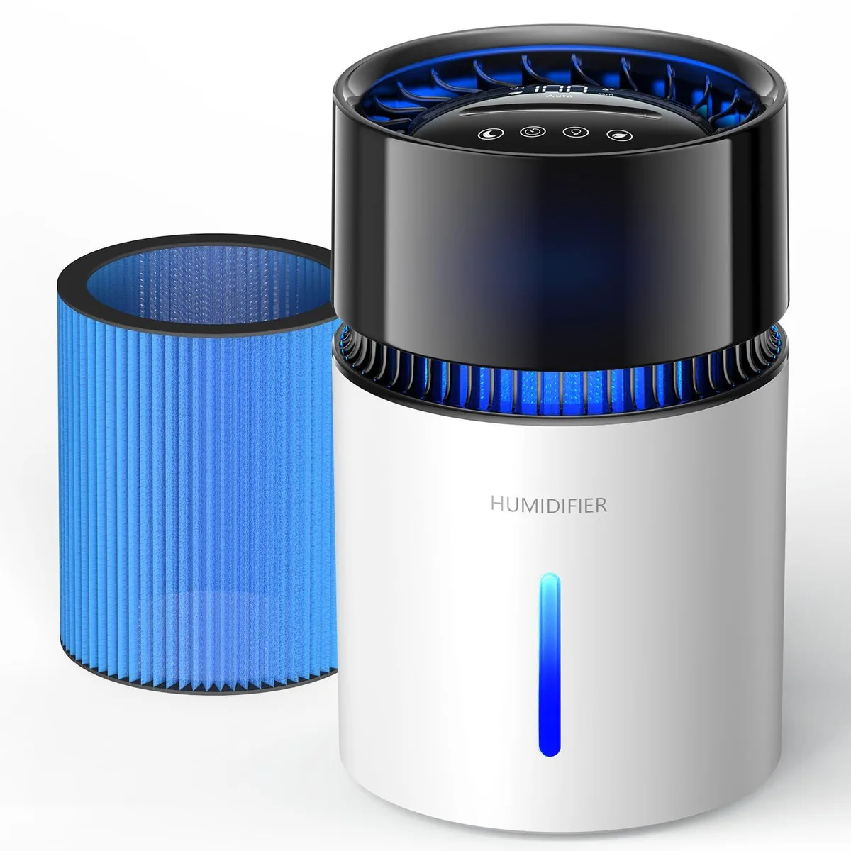  Mist-Free Evaporative Humidifier 3L USB Powered 18H Timer — product photo