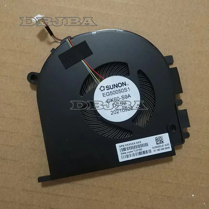 DBTLAP DBTLAP Laptop Cooling Fan For EG50050S1-CK60-S9A DC28000ZLS0 5V — product photo