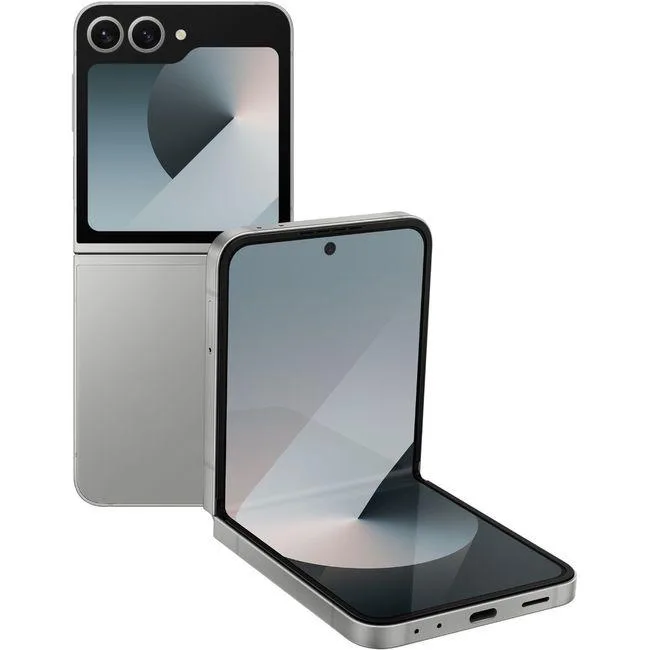 SAMSUNG Samsung Galaxy Z Flip6 256GB Silver Shadow Good Grade B cell phones - unlocked — product photo