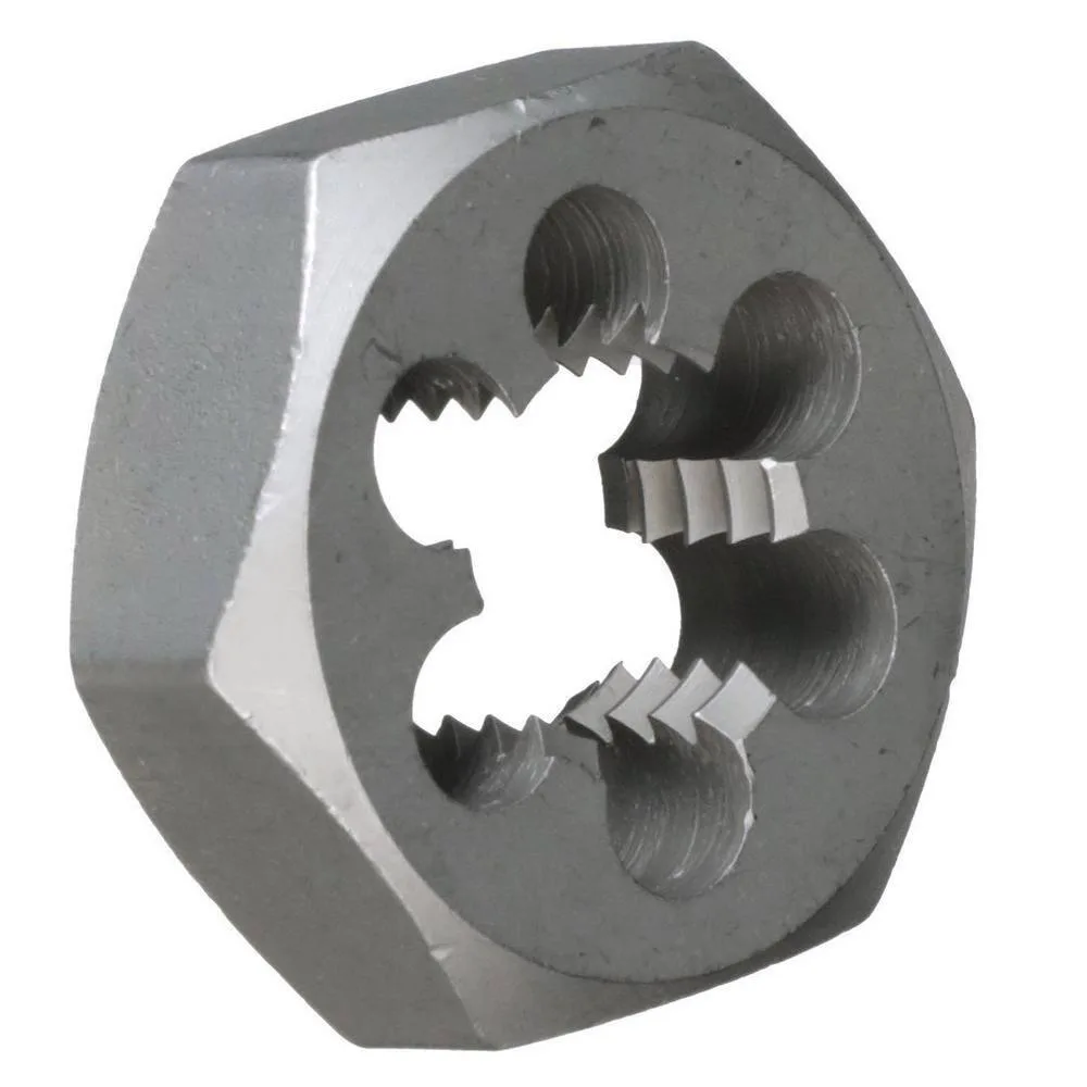 Drill America Drill America M12 x 1.75 Carbon Steel Hex Re-Threading Die — product photo