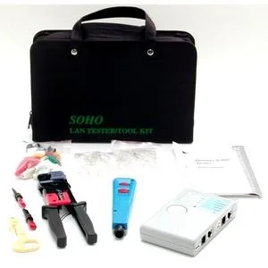 STARTECH STARTECH CTK400LAN Network Installer Tool Kit with RJ45/11 Crimp 110/66 Punch Tester — product photo