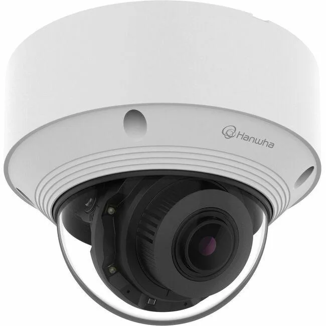 SAMSUNG SAMSUNG QNV-C8083R 5MP Outdoor Dome Camera White 98.43ft IR 2592x1944 3.2-10.2mm Varifocal — product photo