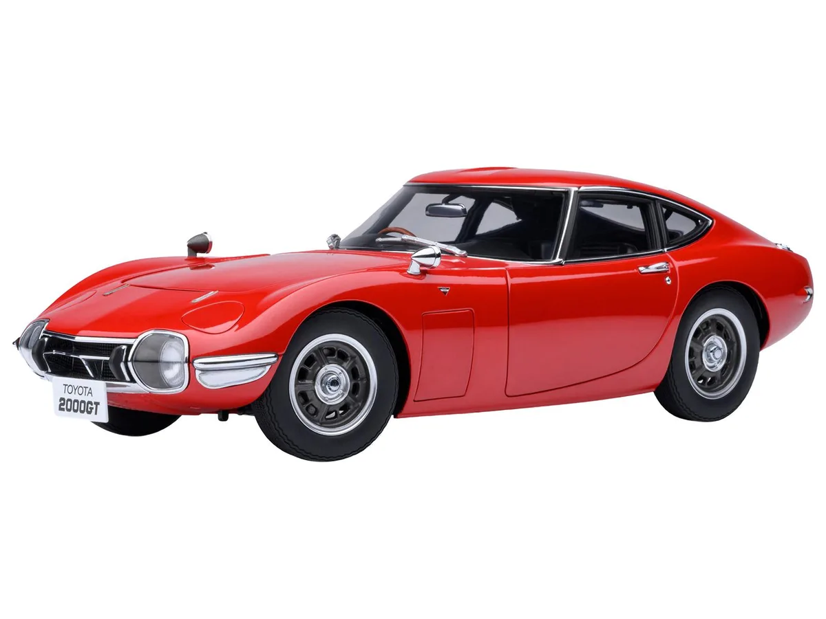 Autoart Autoart 1967 Toyota 2000GT RHD Red 1/18 hobby collectible — product photo