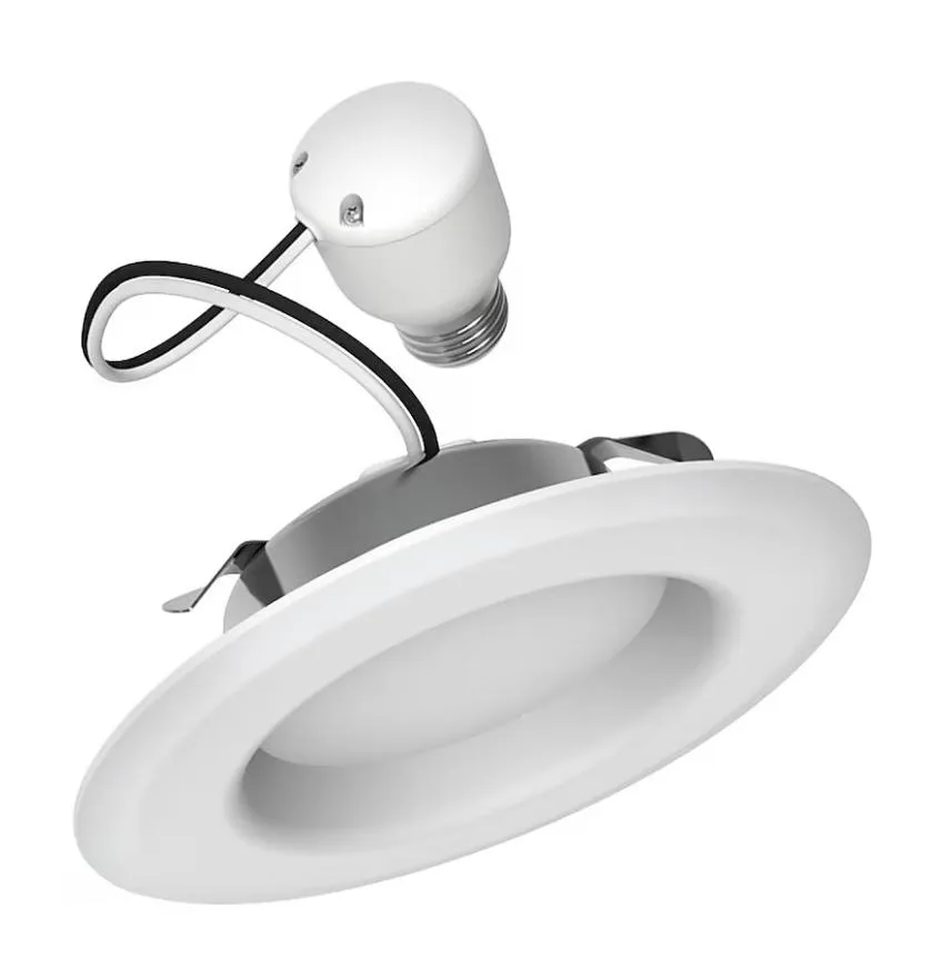 GE GE Reveal White 4-in 645-Lumen Dimmable LED Recessed Downlight — product photo