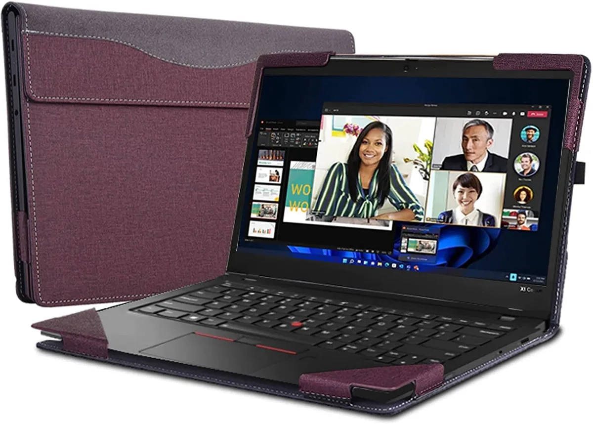 Werleo Werleo Hard Case Red 14 inch ThinkPad X1 Carbon Gen 9/10 Yoga Gen 6/7 — product photo