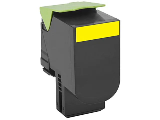 Lexmark Lexmark 70C1XY0 Yellow Toner Cartridge 4000 Pages — product photo