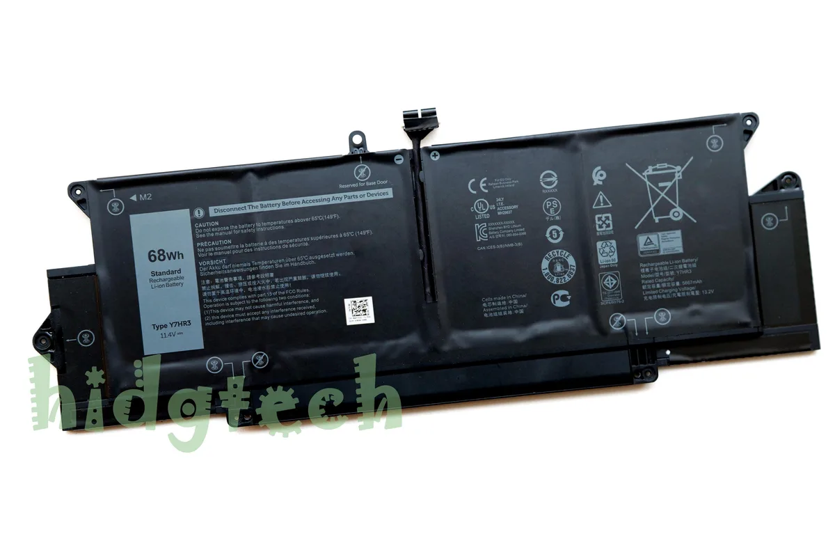 Beisite Beisite Y7HR3 68Wh 11.4V laptop battery for Latitude 7410 — product photo
