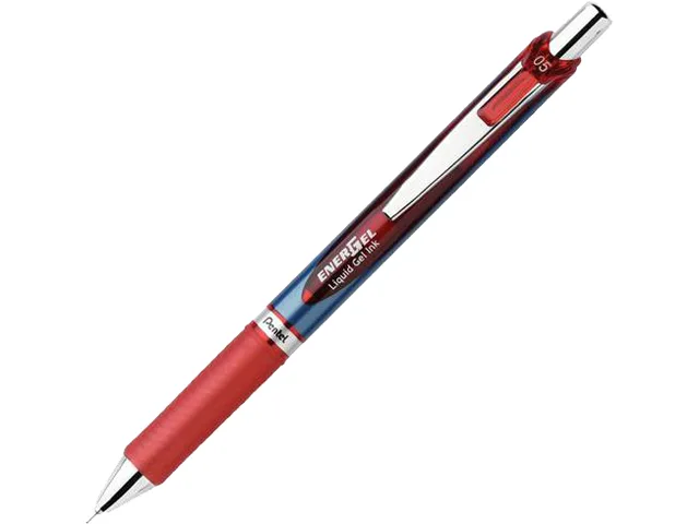 Pentel of America, Ltd. Pentel of America, Ltd. BLN75BBX EnerGel Needle Tip Pen 0.5mm Red 12 Pack — product photo