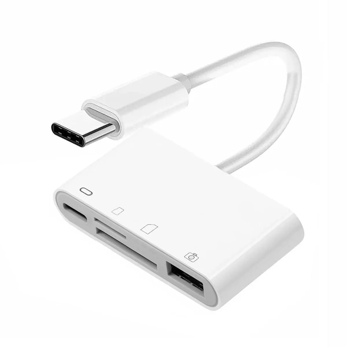 Vszerda Vszerda USB 2.0 Type-C to TF Micro SD SDXC USB Female Card Reader PD 27W Adapter — product photo
