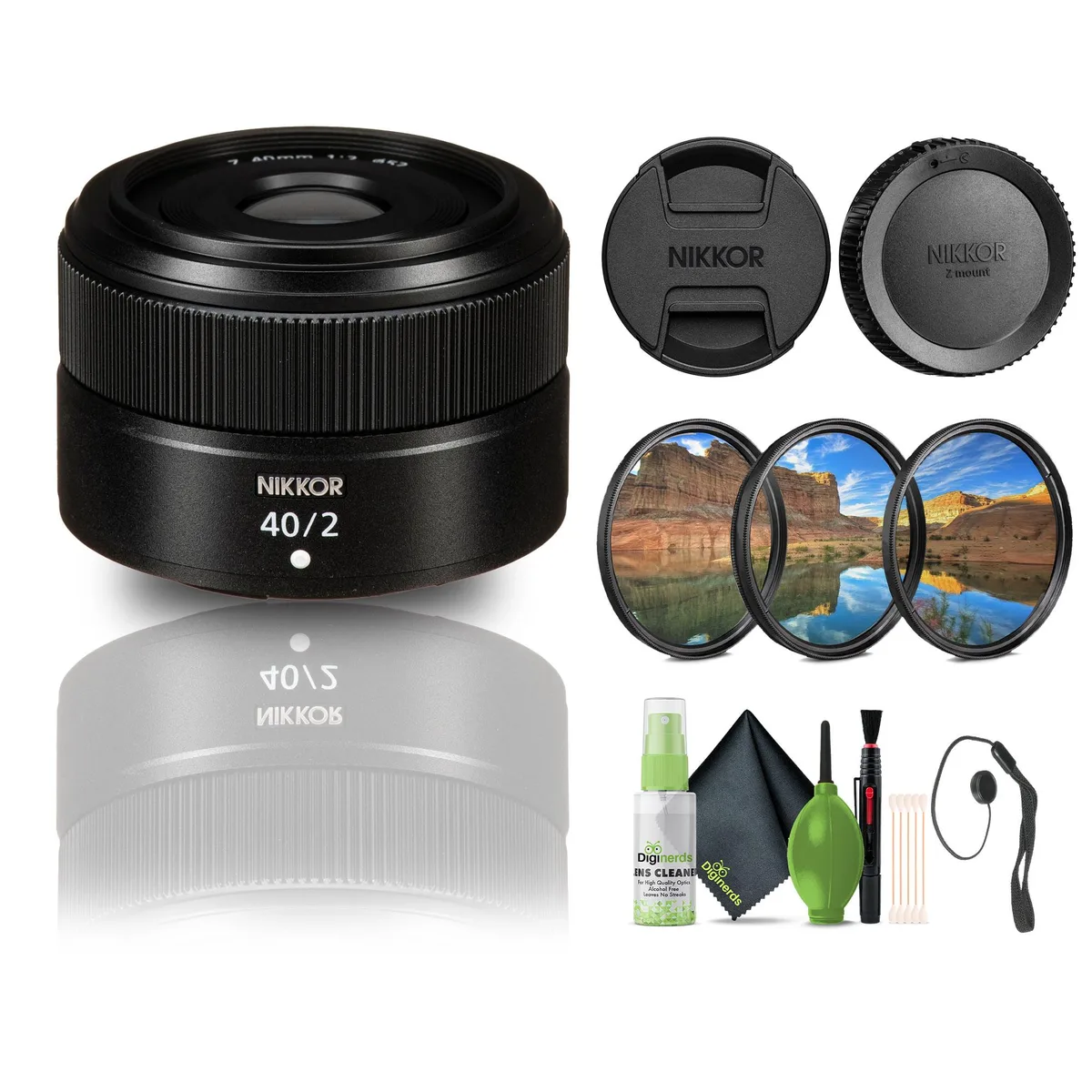 Nikon Inc Nikon NIKKOR Z 40mm f/2 Prime Lens + 52mm Filter Kit (20102) — product photo