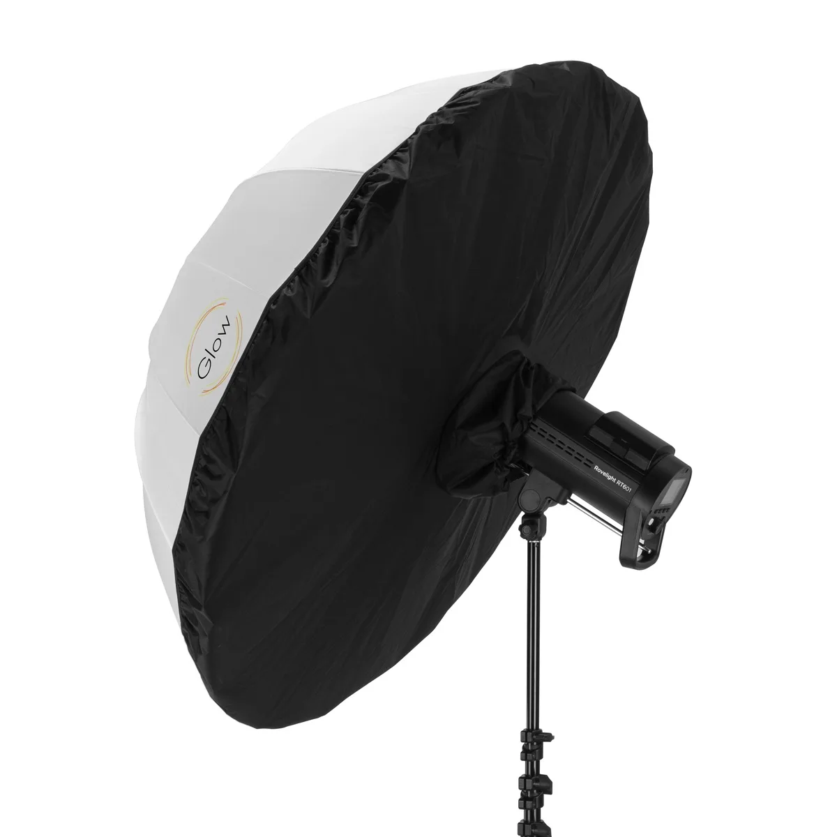 Glow Edge Glow Edge 41" Translucent Umbrella Black Panel Studio — product photo
