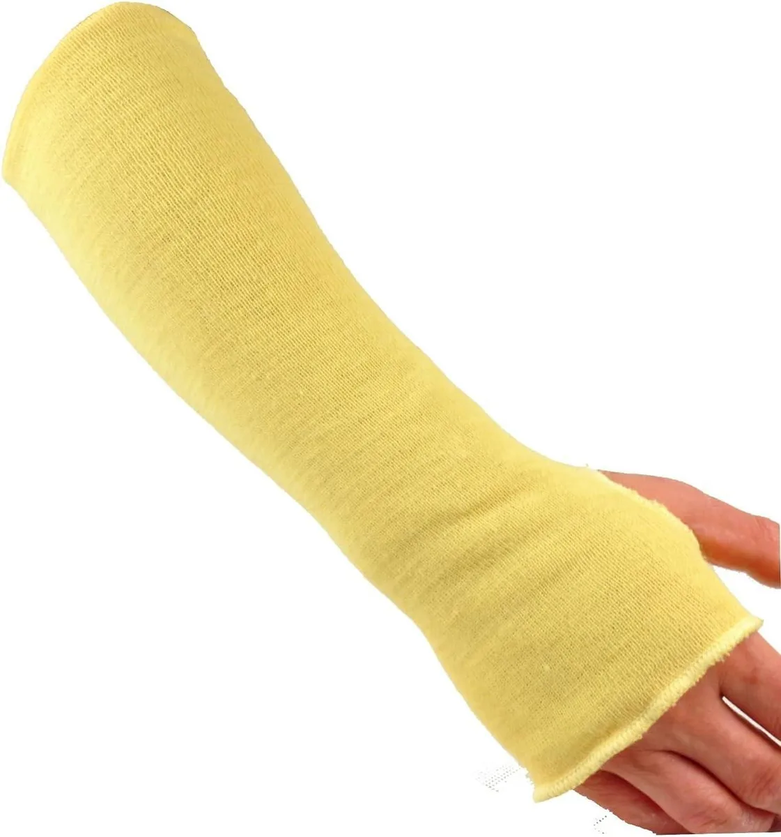 G &amp; F Products G &amp; F Products 58126 18-Inch Kevlar Cut-Resistant Sleeve, Yellow, Pack of 6 — product photo