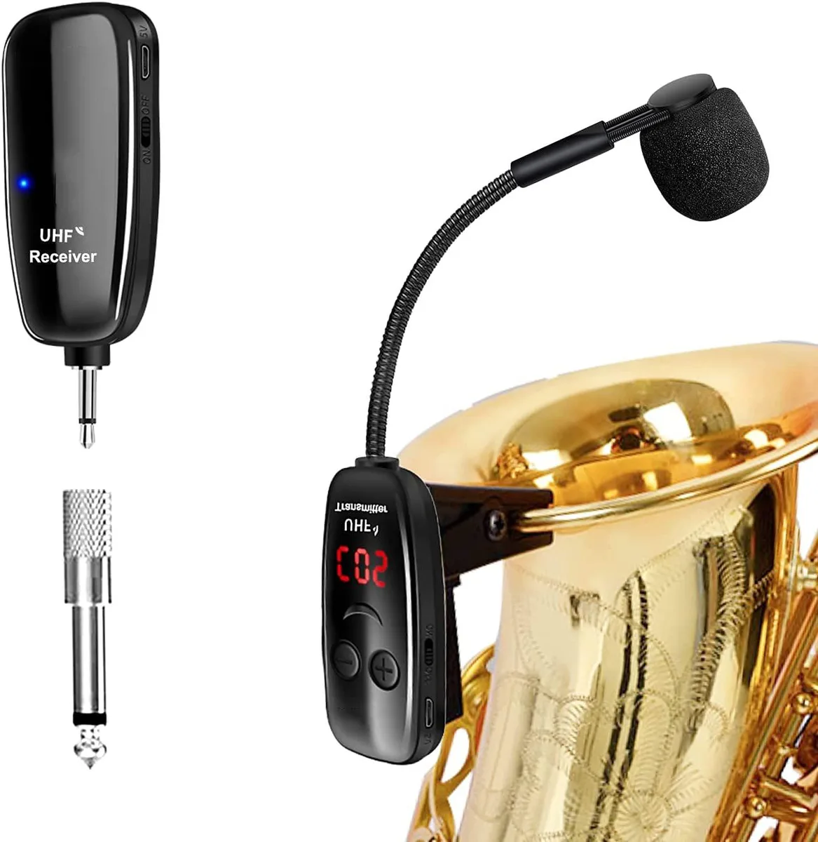 BONAEVER BONAEVER UHF Wireless Instrument Microphone accessory — product photo
