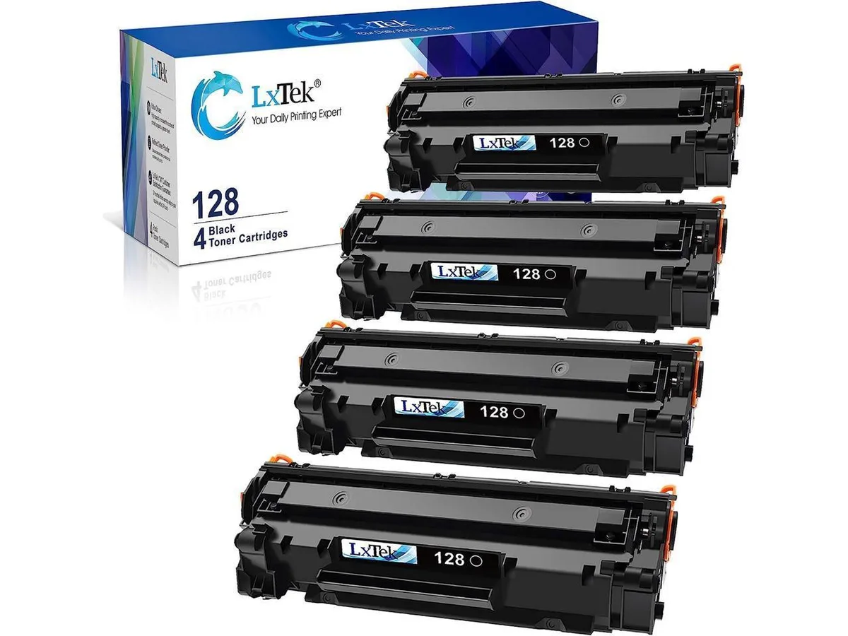 V4ink V4ink 128 CRG128 Compatible Toner Cartridge 4-Pack Black — product photo