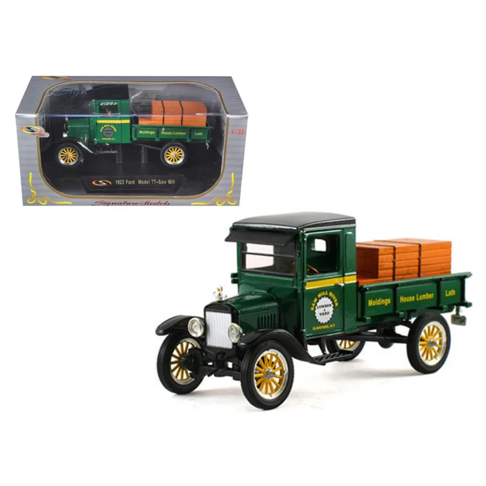 Signature Models Signature Models 1923 Ford Model TT Lamber Truck Green 1:32 Diecast 32385 — product photo