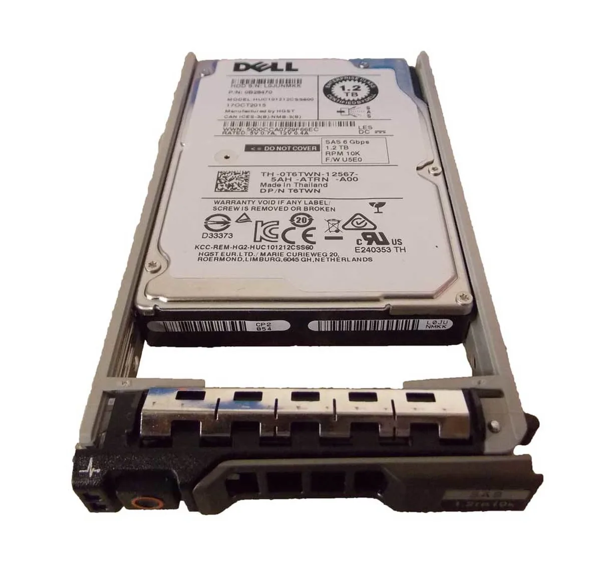 Hitachi, Ltd. Hitachi, Ltd. HUC101212CSS600 1.2TB 10K 2.5 12Gbps SAS internal hard drive — product photo