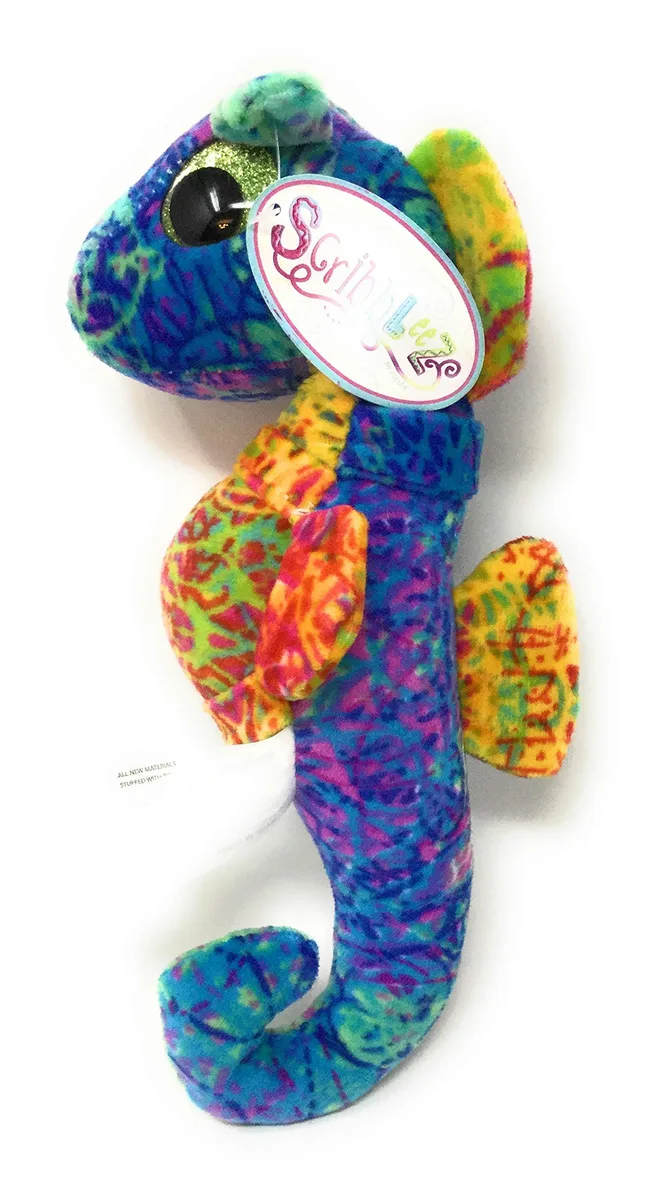 Fiesta Fiesta Scribbleez Seahorse 18" Plush Stuffed Animal — product photo