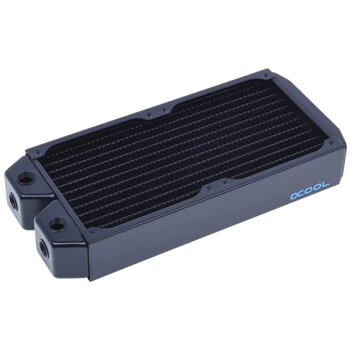 Alphacool Alphacool NexXxos XT45 Full Copper Radiator 240 45mm Black G1/4 14164 — product photo