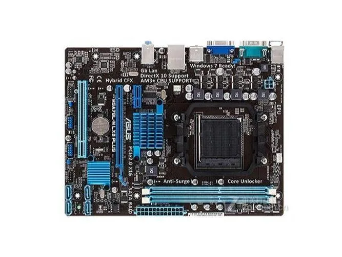 ASUS ASUS M5A78L-M LX3 PLUS AMD 760G DDR3 16GB Micro ATX Motherboard — product photo