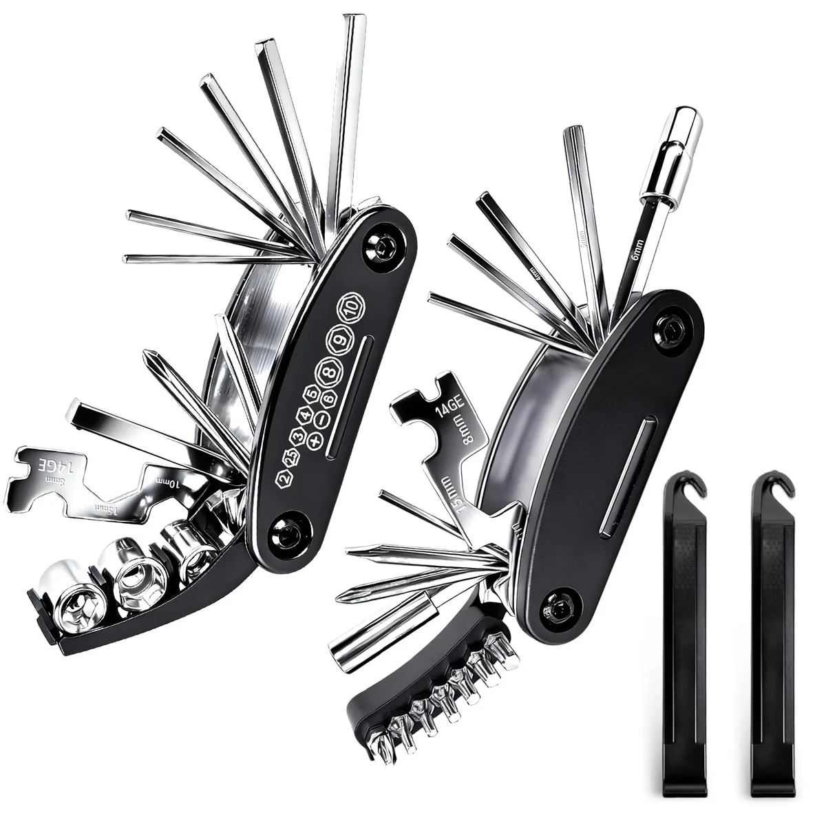 Buhobha 16-in-1 Bike Multi Tool Kit with Tire Levers — product photo