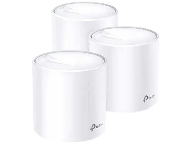 TP-Link TP-Link Deco X60 3-pack AX3000 mesh Wi-Fi system White — product photo