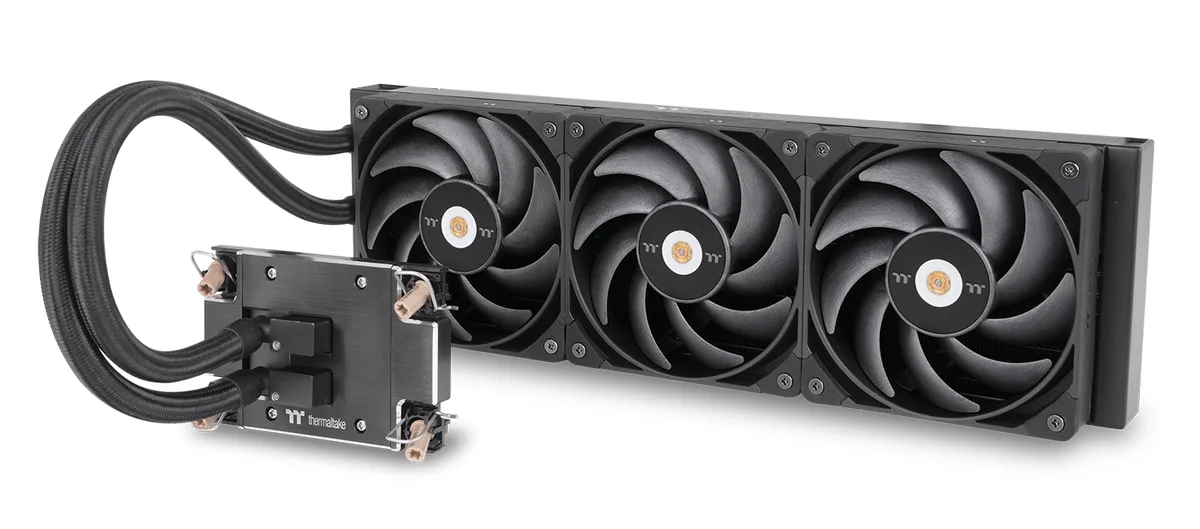 Thermaltake Thermaltake CL-W450-PL12BL-A liquid cooler 360mm Intel LGA4677 AMD sTR5/SP6 — product photo