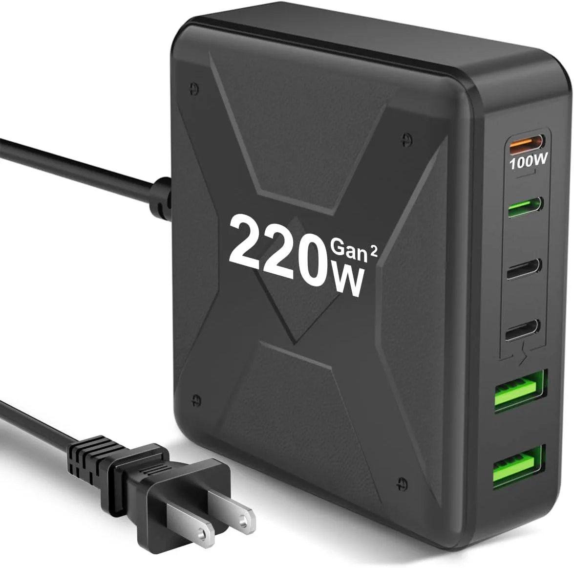 ONITOON ONITOON 220W 6-Port USB-C Wall Charger 100W — product photo