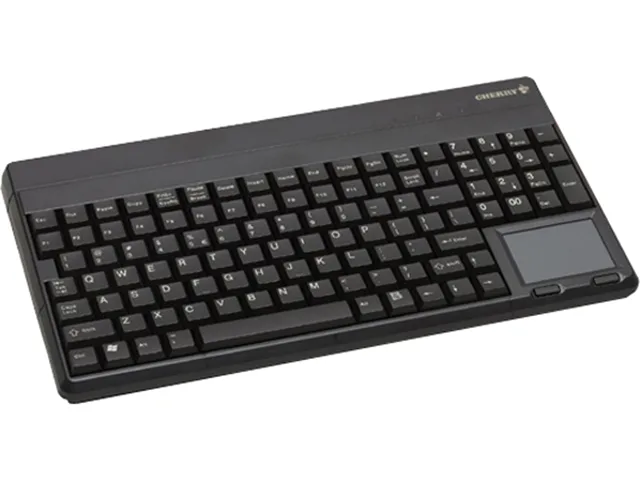 Cherry Cherry G86-62401EUADAA 14" POS keyboard 109 keys touchpad 1000 dpi USB 2.0 IP54 black — product photo