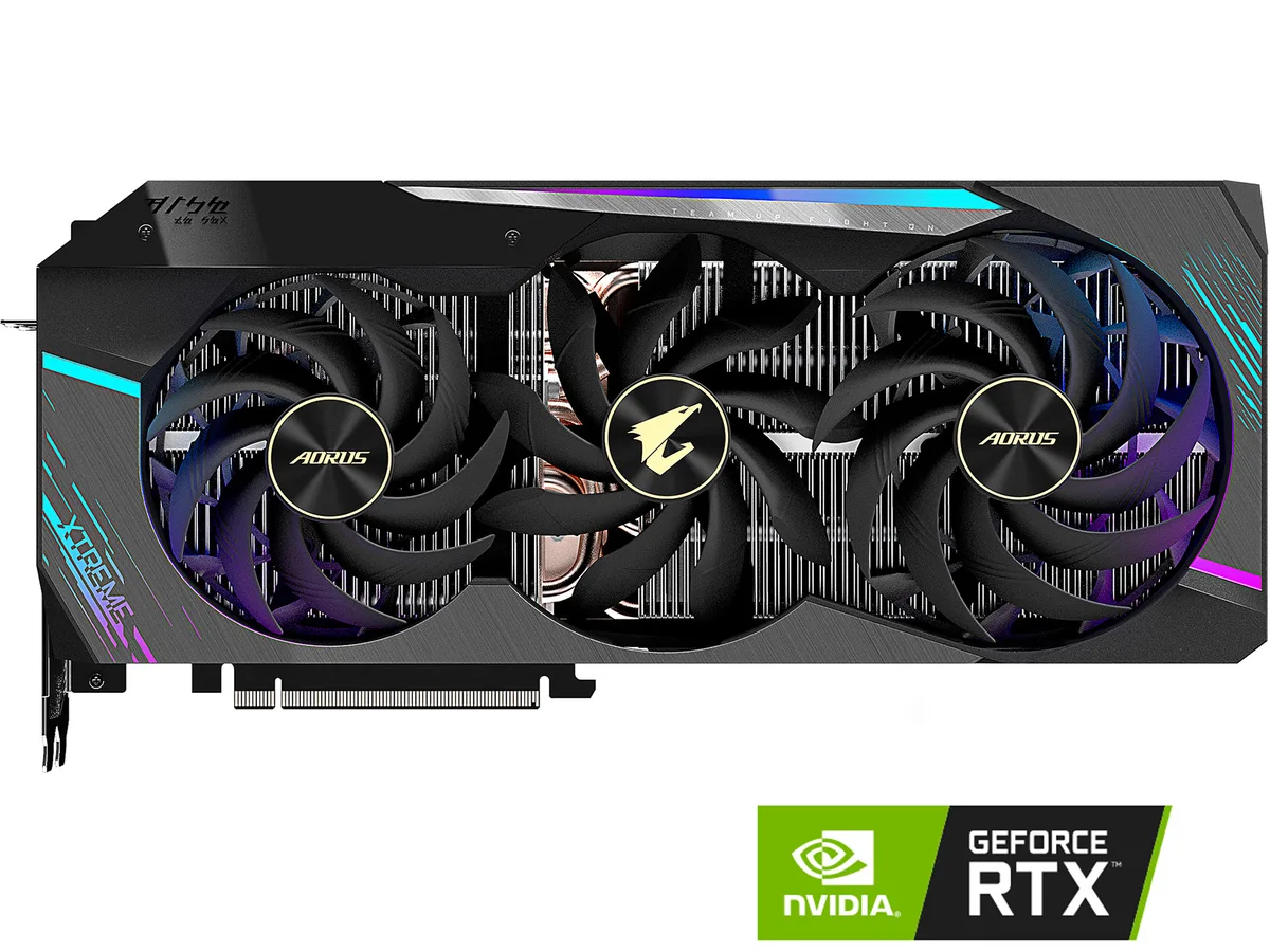 GIGABYTE GIGABYTE GV-N308TAORUS X-12GD GeForce RTX 3080 Ti 12GB graphics card — product photo