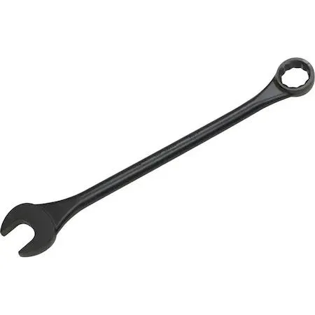 Gray Tools 57mm 12-point combination wrench with black oxide finish