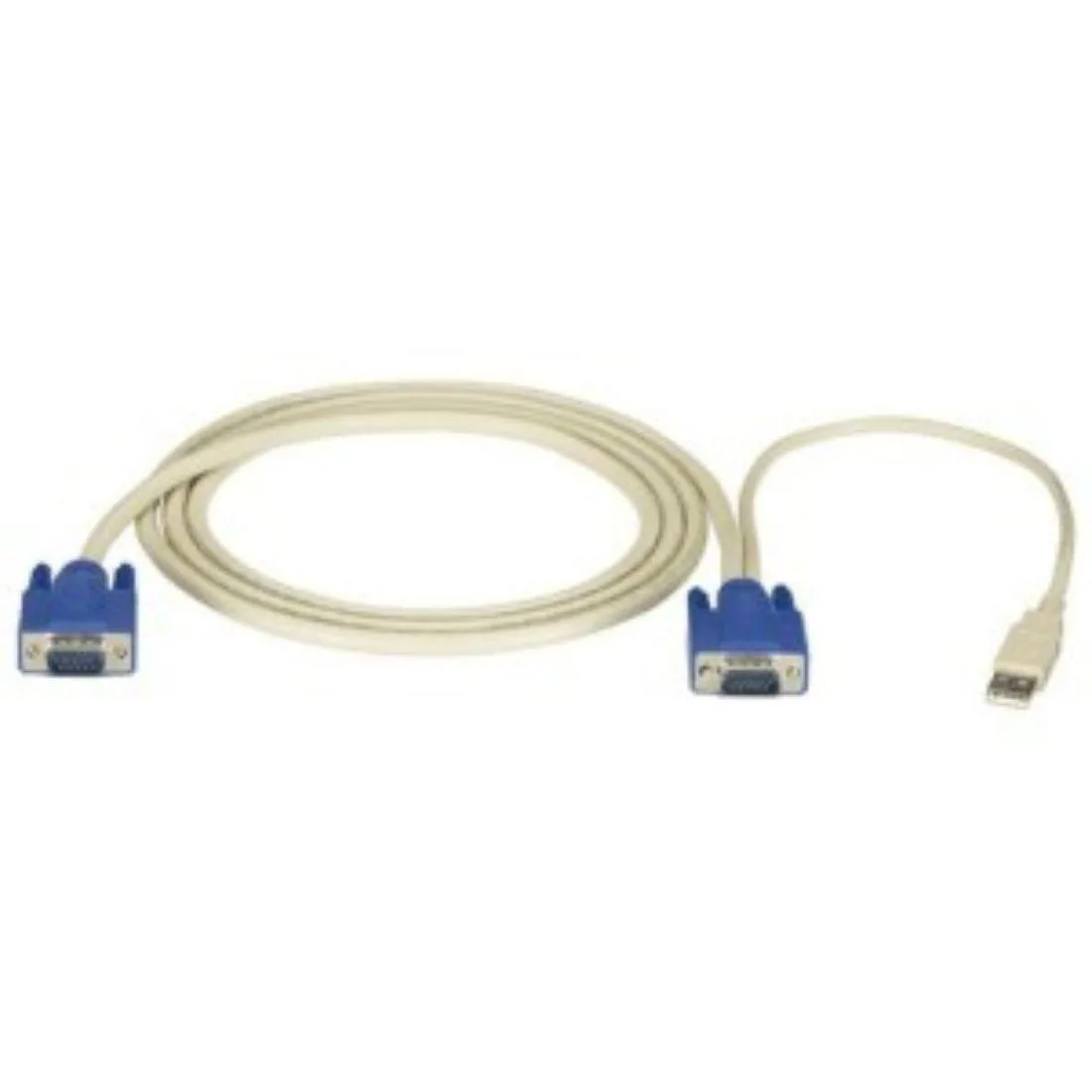 Black Box Corporation Black Box Corporation EHN9000U-0010 KVM cable 10 ft HD-15 Male VGA USB Beige — product photo