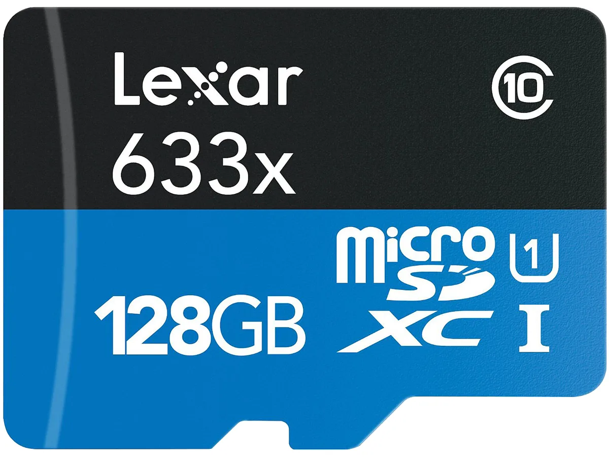 Lexar Lexar LSDMI128BBNL633A 128GB microSDXC UHS-I Class 10 memory card — product photo