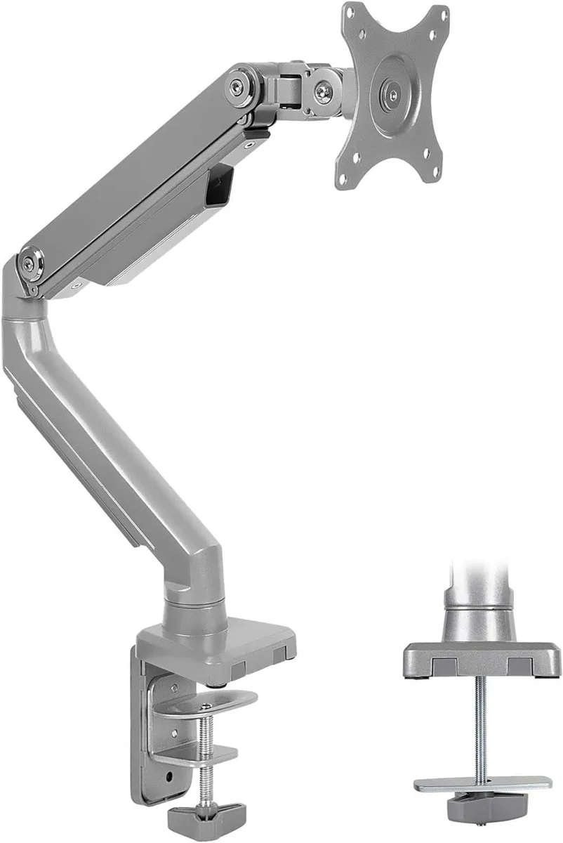 PISKEKAT PISKEKAT Single Monitor Arm Mounting Rack 32in 17.6lb 75x75 100x100 VESA — product photo