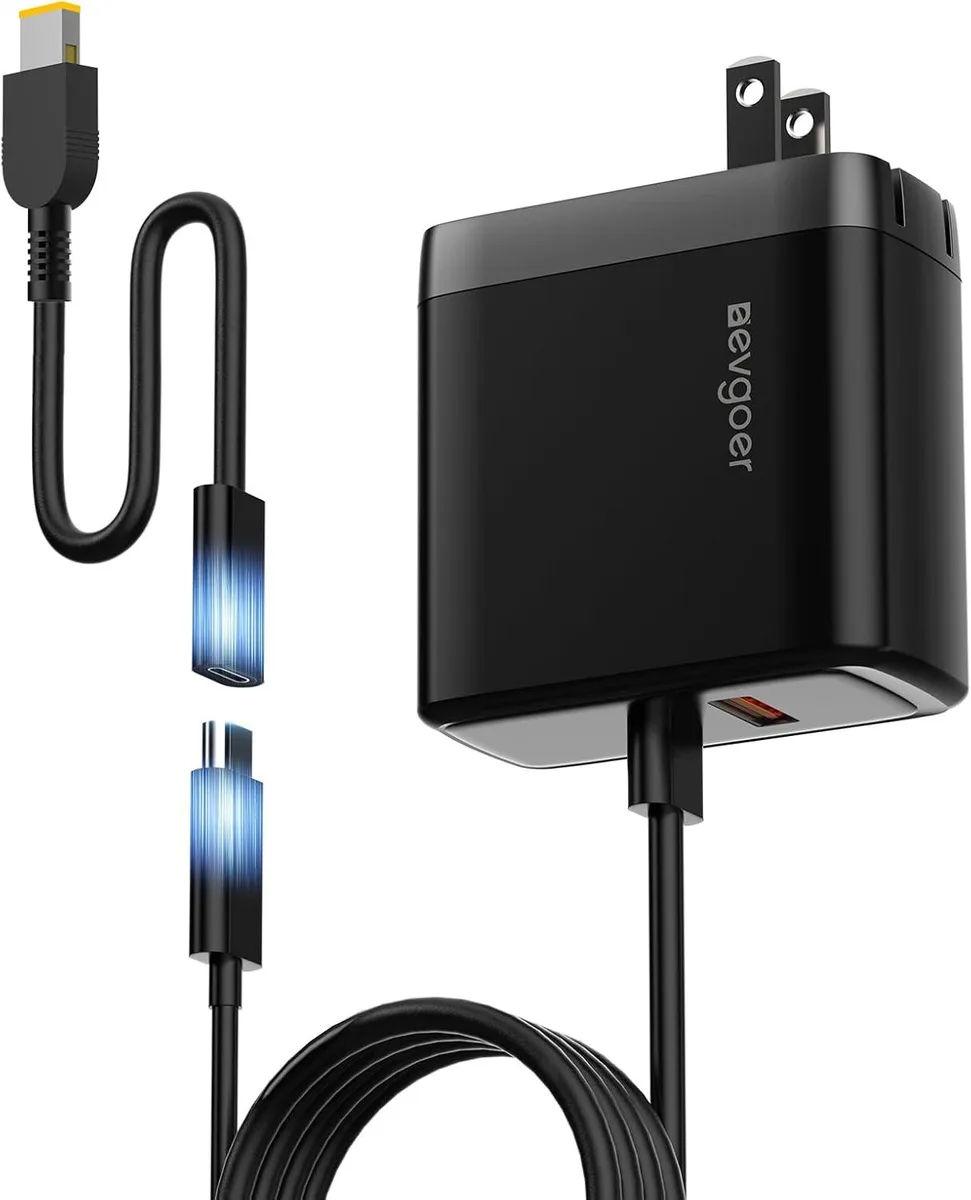 Chopmate Chopmate 65W USB-C laptop charger 11x4.5mm square tip — product photo