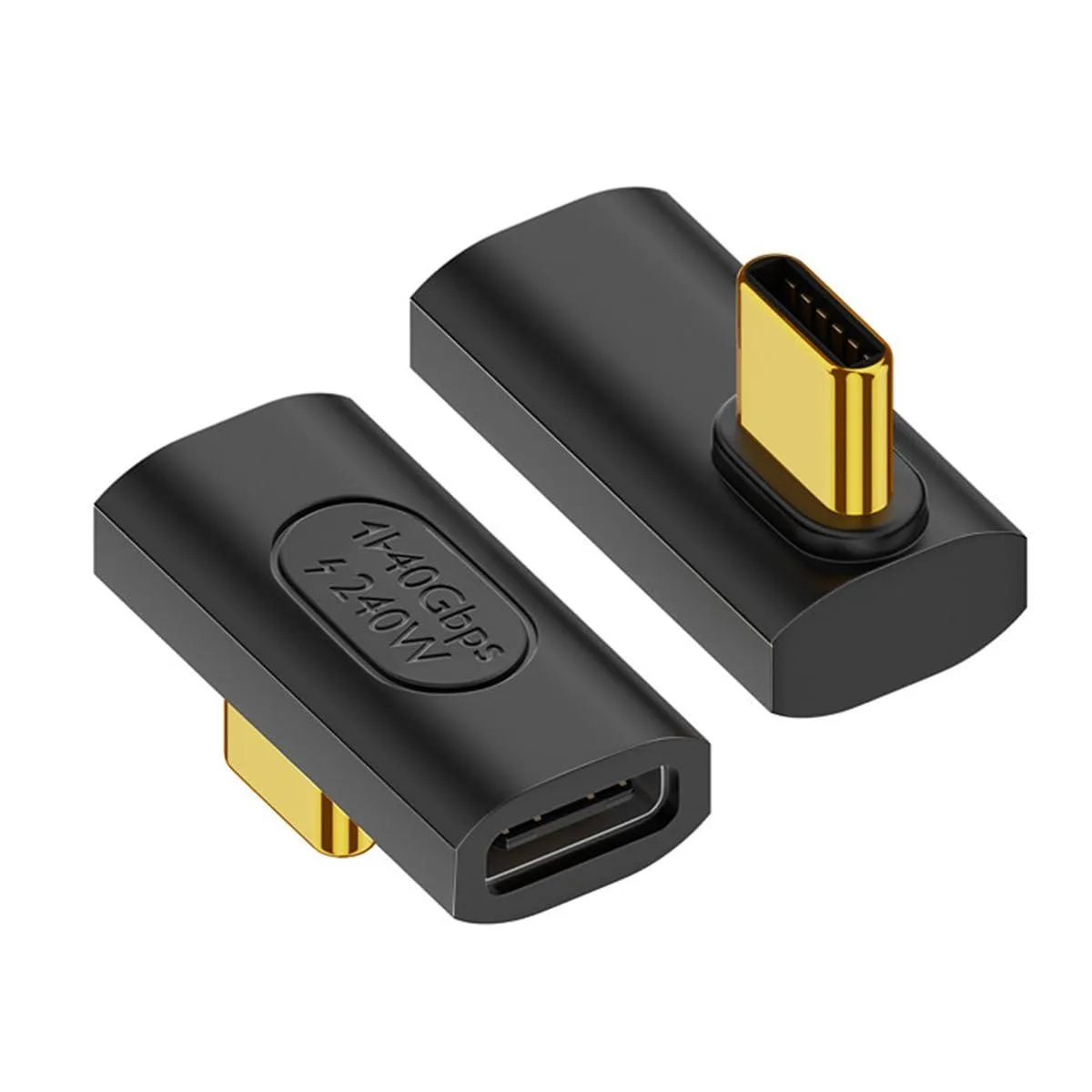 Fervit Fervit 40Gbps USB4 240W 8K Left Right Angled Extension Cable — product photo
