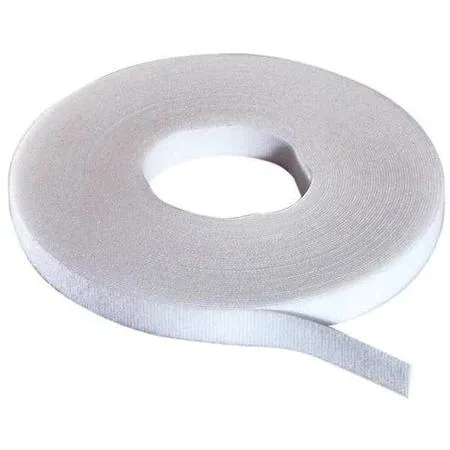 Rip-Tie Rip-Tie W-75-MRL-W Hook-and-Loop Cable Tie Roll 75 ft White — product photo