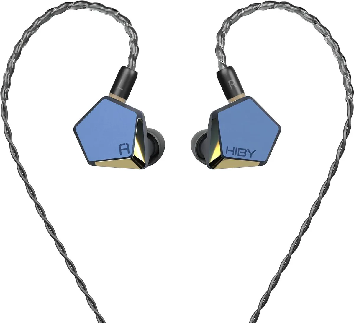 LORDWORLD LORDWORLD FAUDIO Project Ace IEMs 12mm Mg-Alloy Be-Plated 3.5mm 4.4mm — product photo