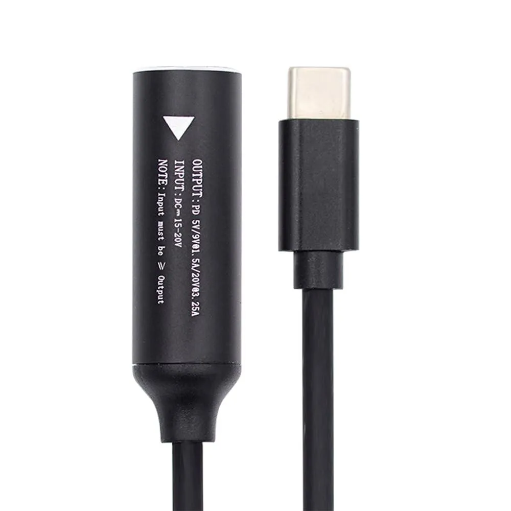 LORDWORLD LORDWORLD USB-C to DC 4.0x1.7mm PD 15V/20V 65W Cable — product photo
