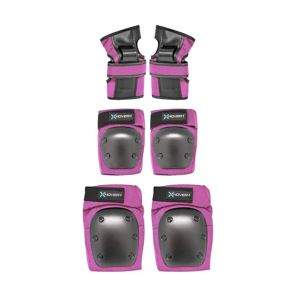  Hover-1 H1-APDCL-M-PNK Elbow Knee Wrist Guards Set Large Pink — product photo