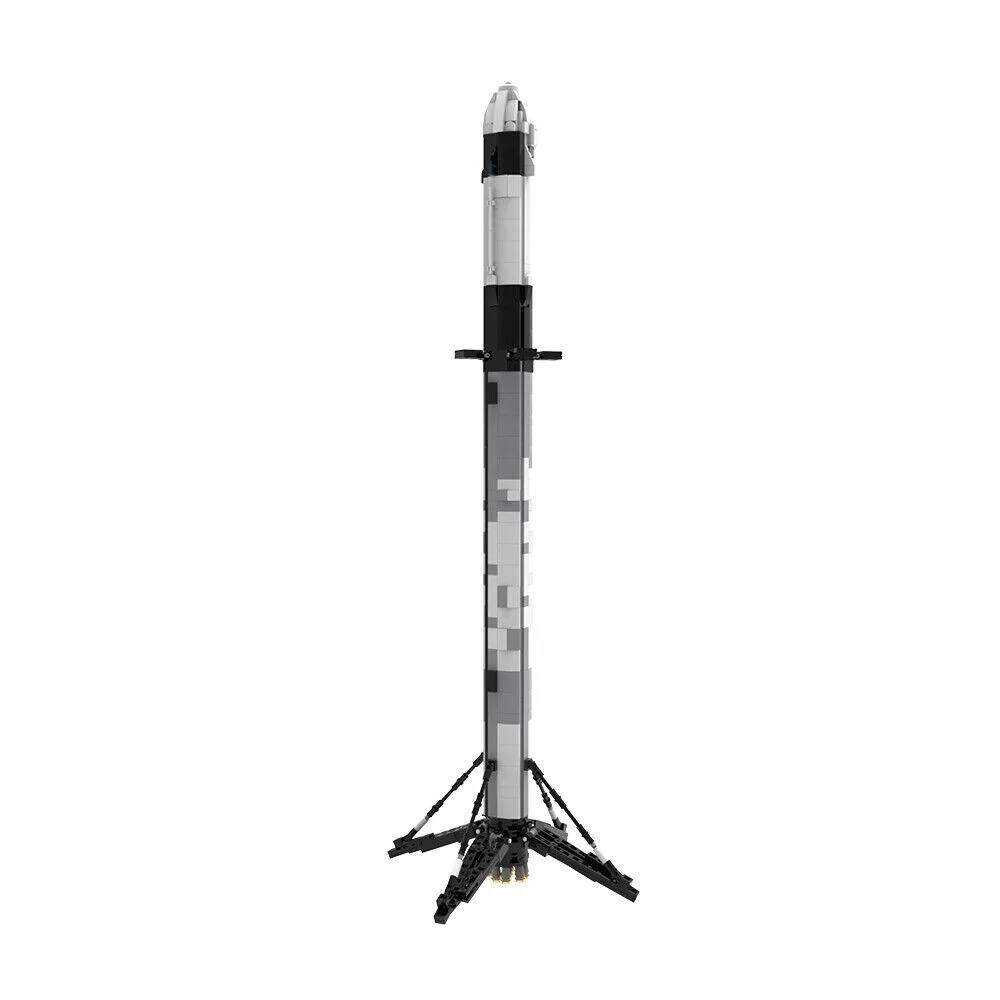 ZITIANYOUBUILD ZITIANYOUBUILD 1:110 Two-stage Rocket 860 Pieces MOC — product photo