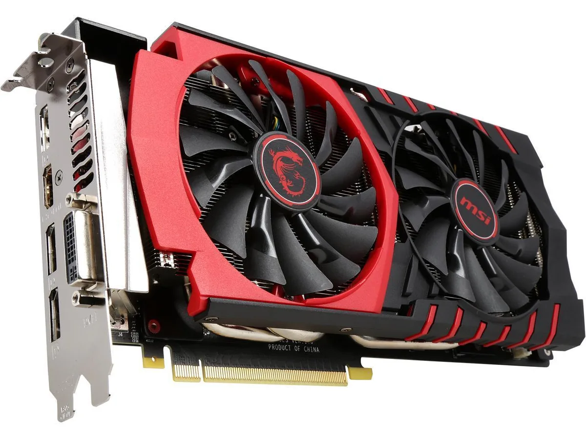 MSI MSI GeForce GTX 980 Ti GAMING 6G graphics card — product photo