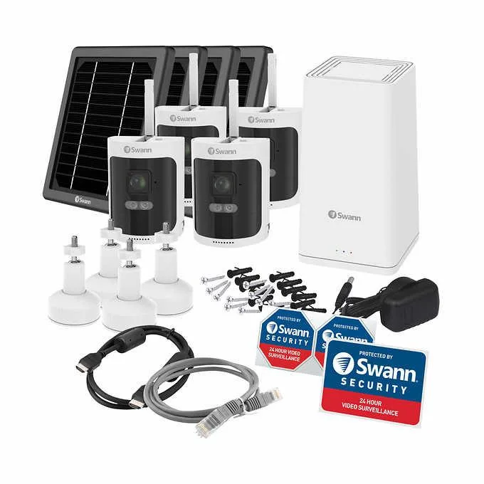 Swann Communications Swann Communications AllSecure650 4-Cam 2K Surveillance Security System — product photo