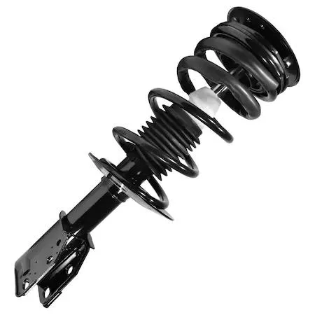 Unity 11150 front complete strut assembly, silver metal coil spring and housing