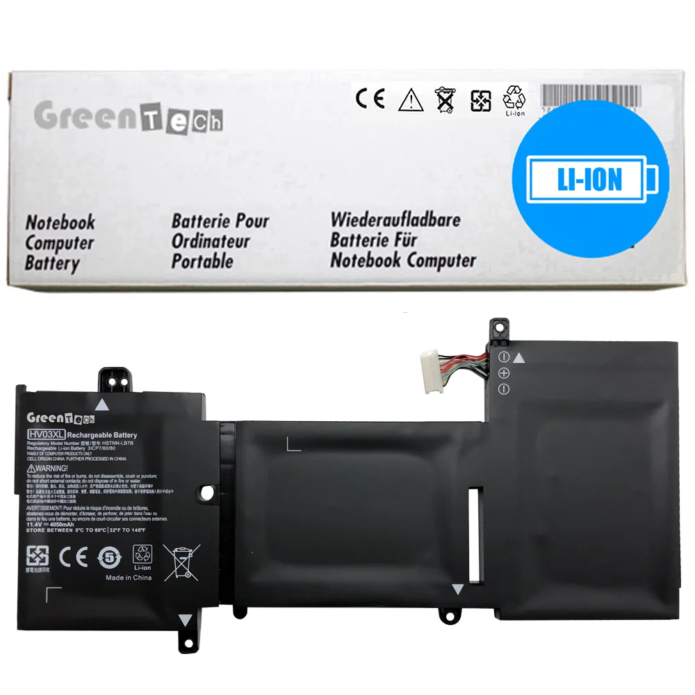 NShi NShi HV03XL laptop battery 11.4V 4050mAh 46Whr 3-cell for HP X360 310 G2 — product photo