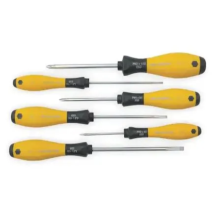Wiha Tools Wiha Tools 30292 ESD Screwdriver Set, Slotted/Phillips, 6 pcs — product photo