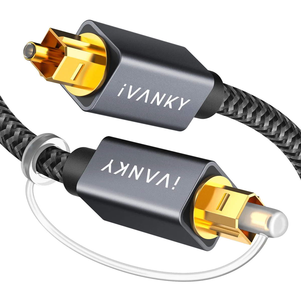 ivanky ivanky VAB15 toslink digital optical audio cable 10ft — product photo